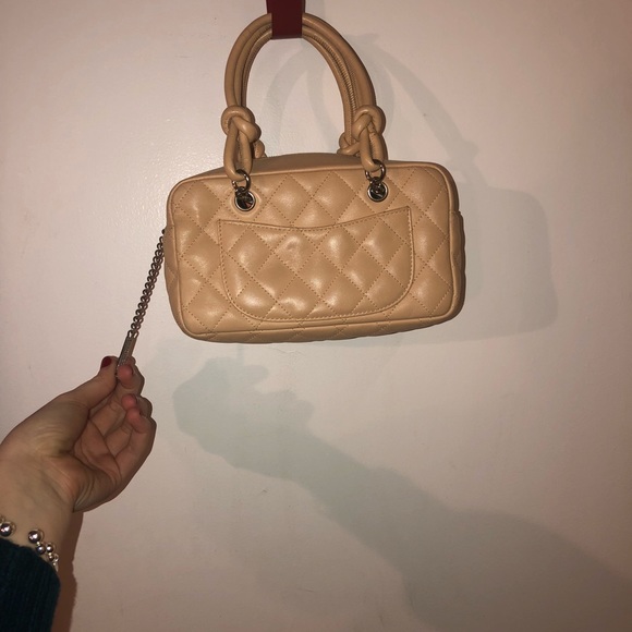 CHANEL tan small purse - Picture 4 of 4